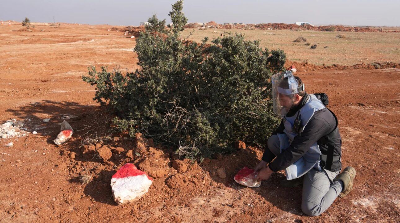 مین‌های حاکی در سوریه